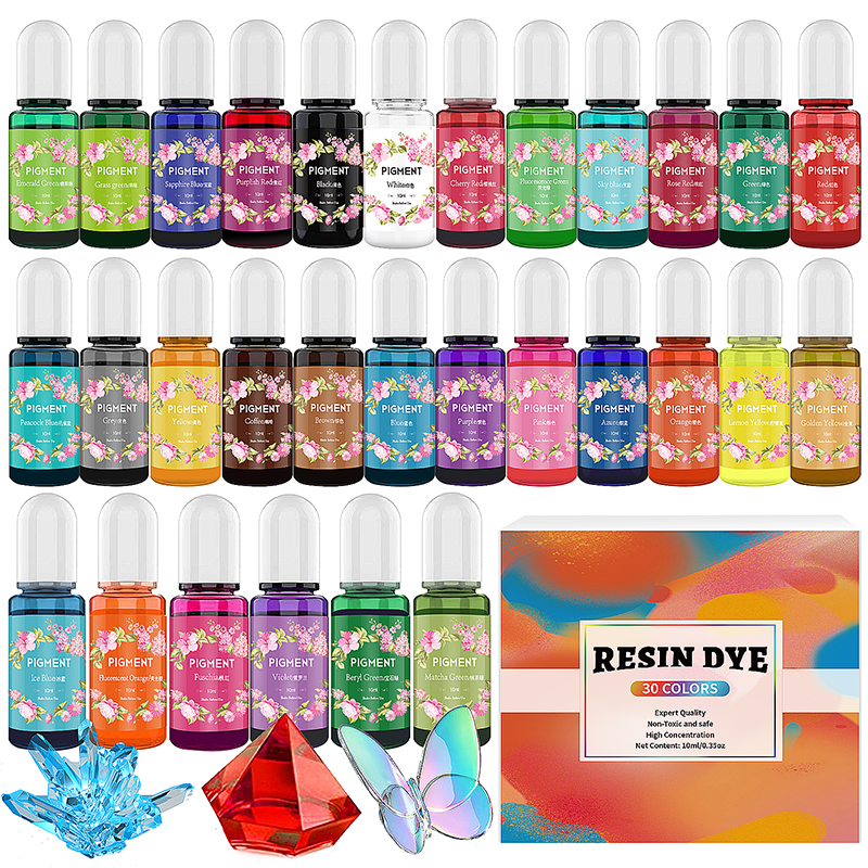 Candle Making Activity - Epoxy Resin Pigment Kits Candle Dye
