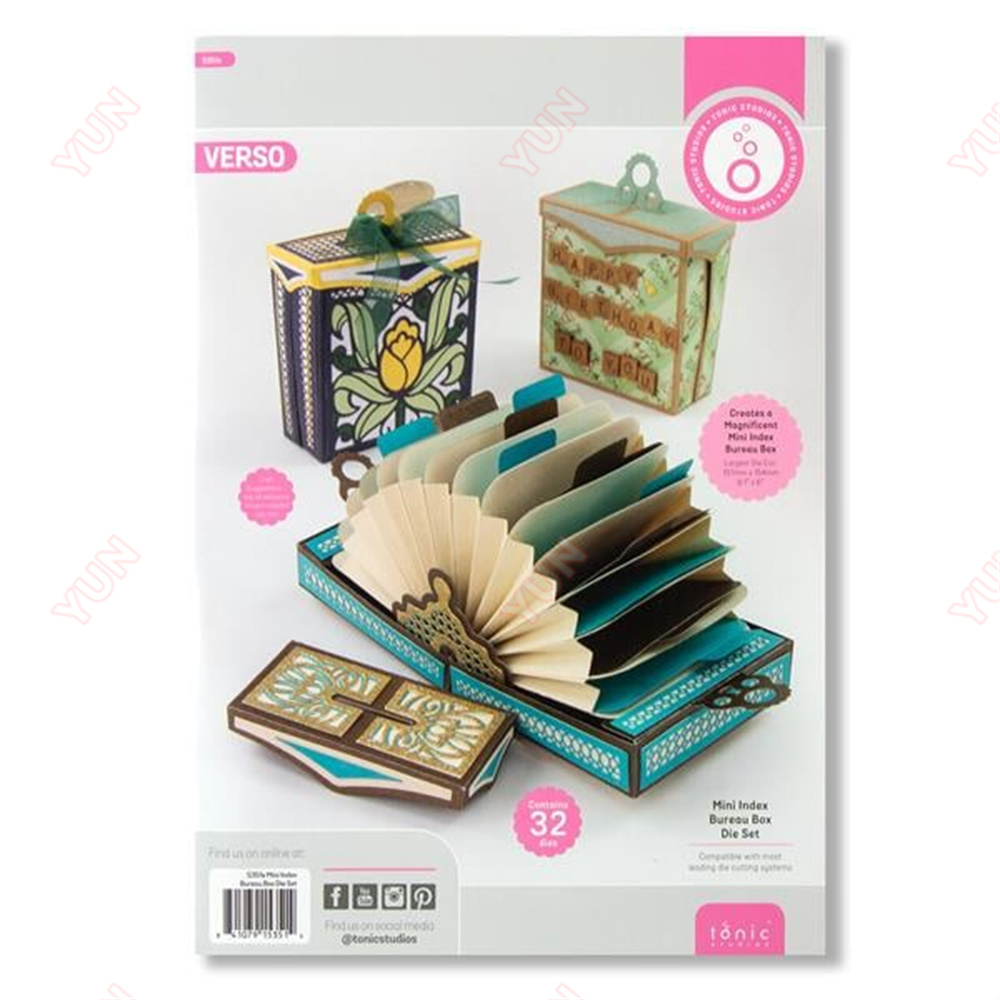 Candle Making Guide - Mini Index Bureau Box Die Set