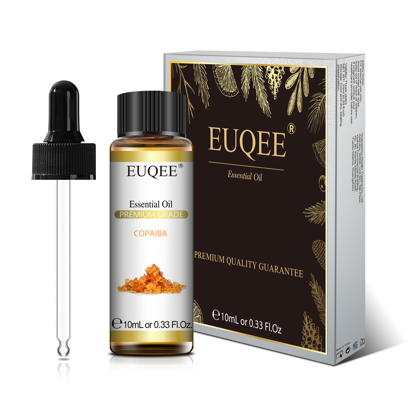 Candle Making Glass - EUQEE 10mL Copaiba Essential Oil For