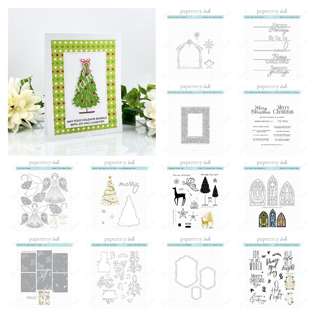 Candle Making Guide - October Mini Stamp Set Christmas Blessings
