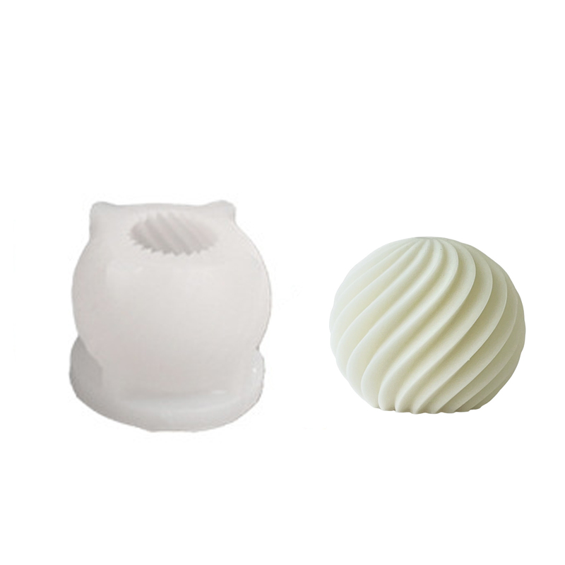 Spiral stripe Ball Silicone Ca - Xmas Candle Making reseña y precio