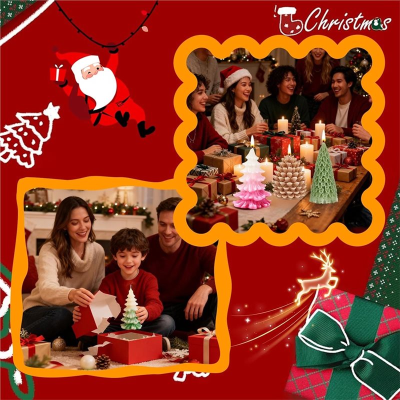 【ALLOWANCE】Christmas Tree For  - Xmas Candle Making reseña y precio