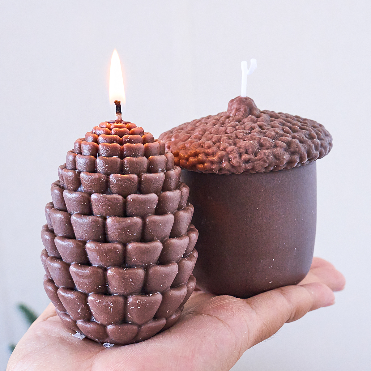 3D Pine Cone Silicone Candle M - Xmas Candle Making reseña y precio
