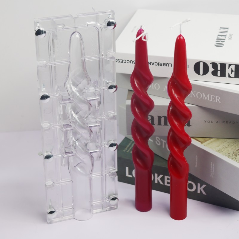 Twisted Stripe Column Acrylic  - Candle Making At Home reseña y precio
