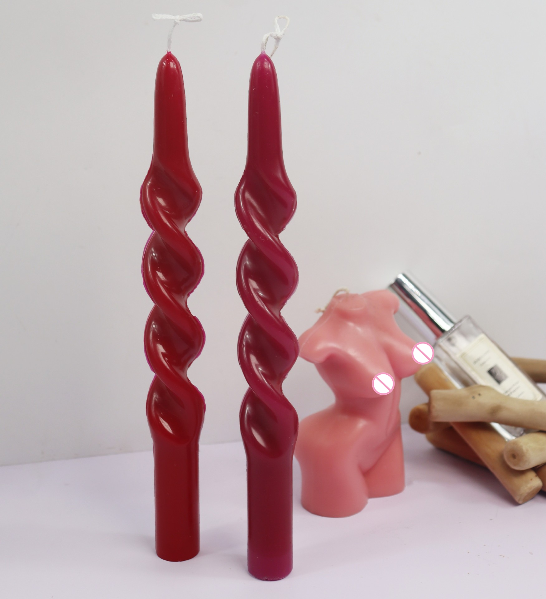 Twisted Stripe Column Acrylic  - Candle Making At Home reseña y precio