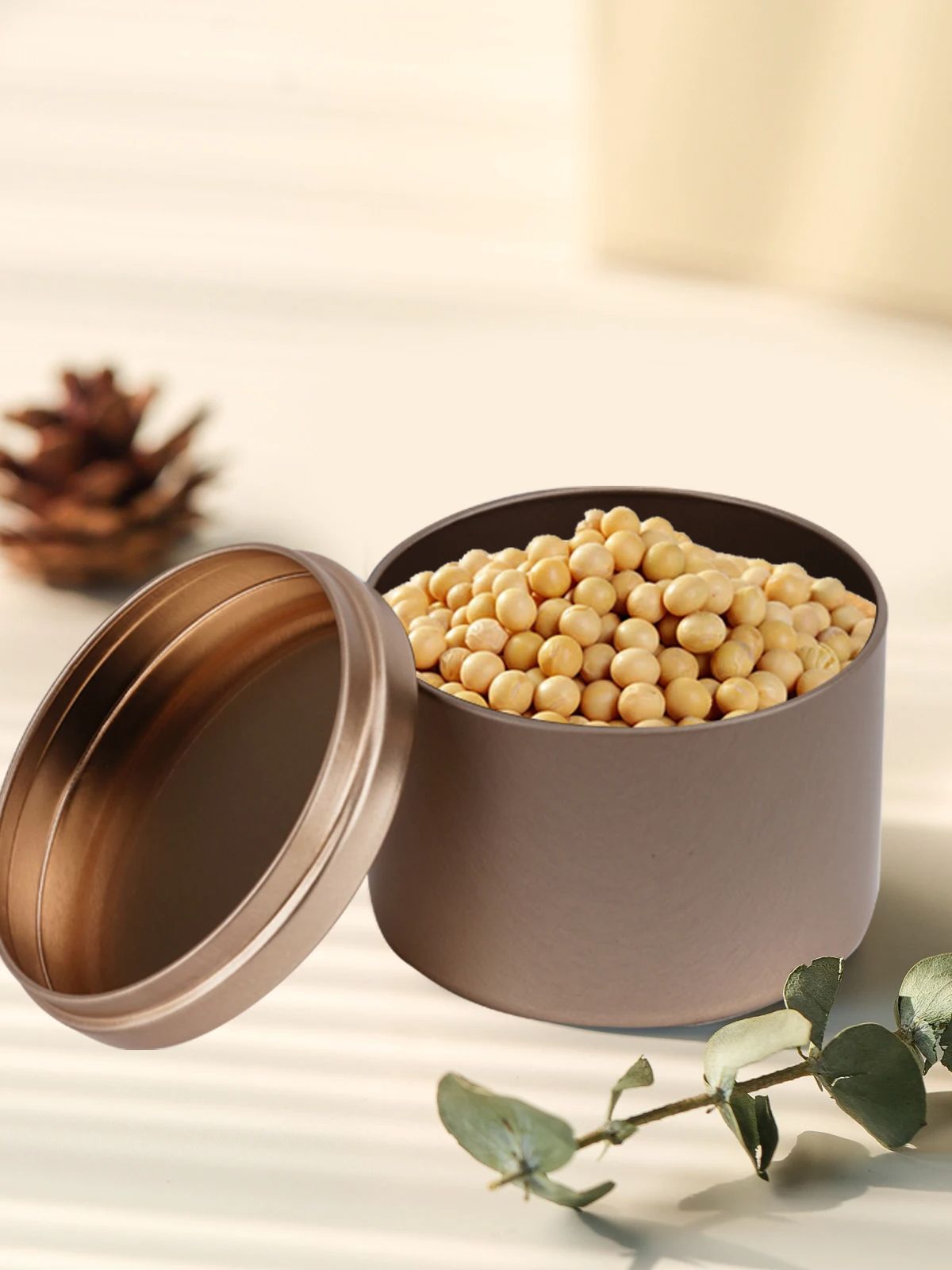 12pcs 4oz Metal Candle Tins wi - Candle Making Glass reseña y precio