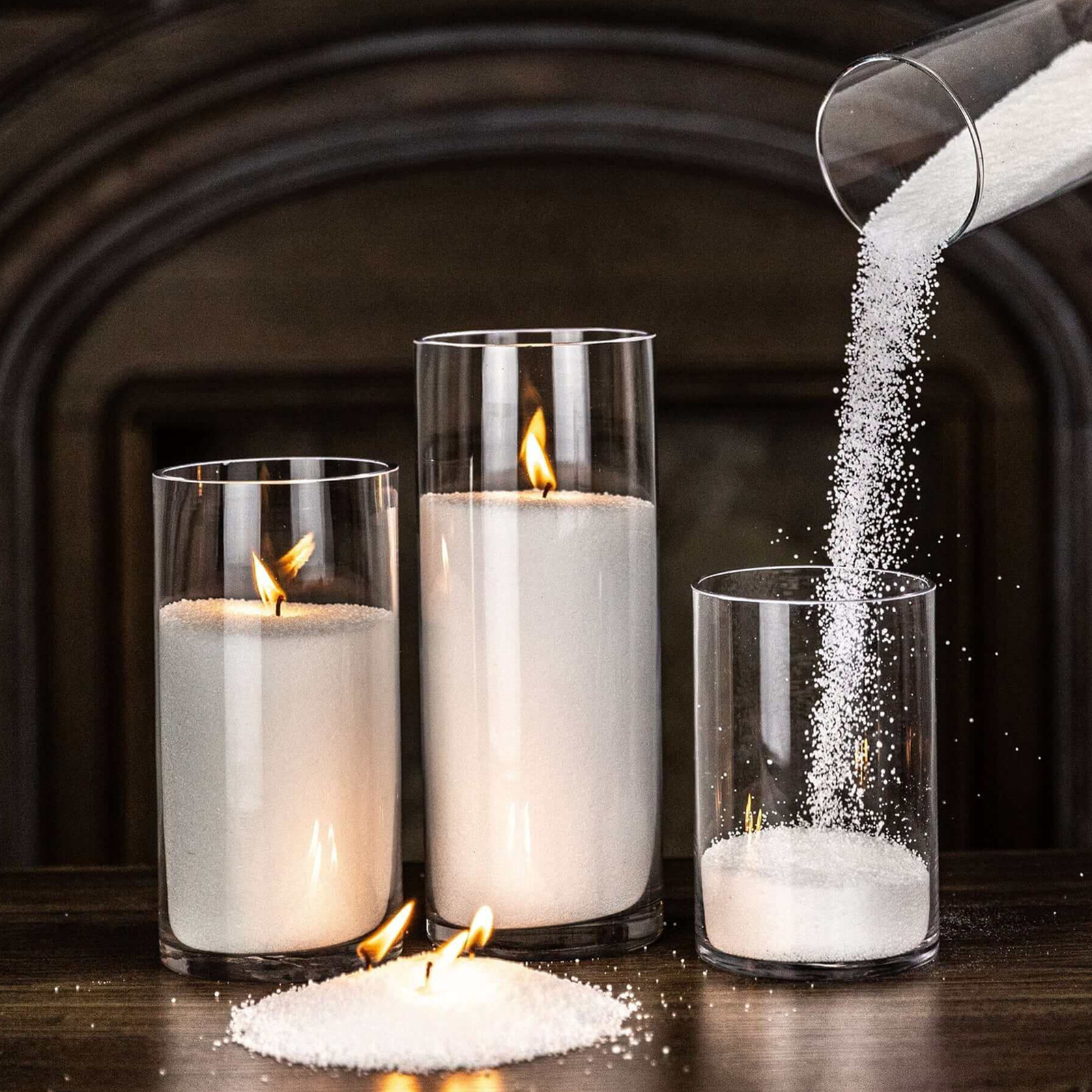 500g-1kg Sand Wax Ice Flower W - Candle Making Activity reseña y precio