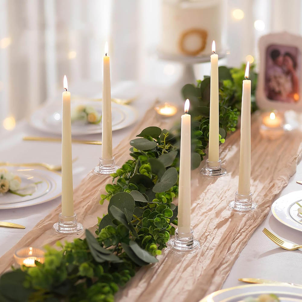 Candlestick Holders Clear Shor - Candle Making Glass reseña y precio