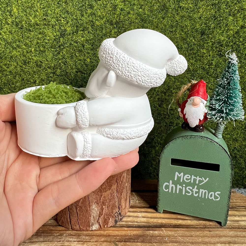 DIY Santa Claus Candlestick Si - Xmas Candle Making reseña y precio