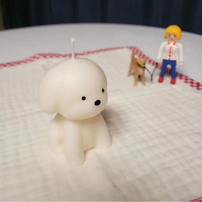 3D Puppy Scented Candle Silico - Candle Making At Home reseña y precio
