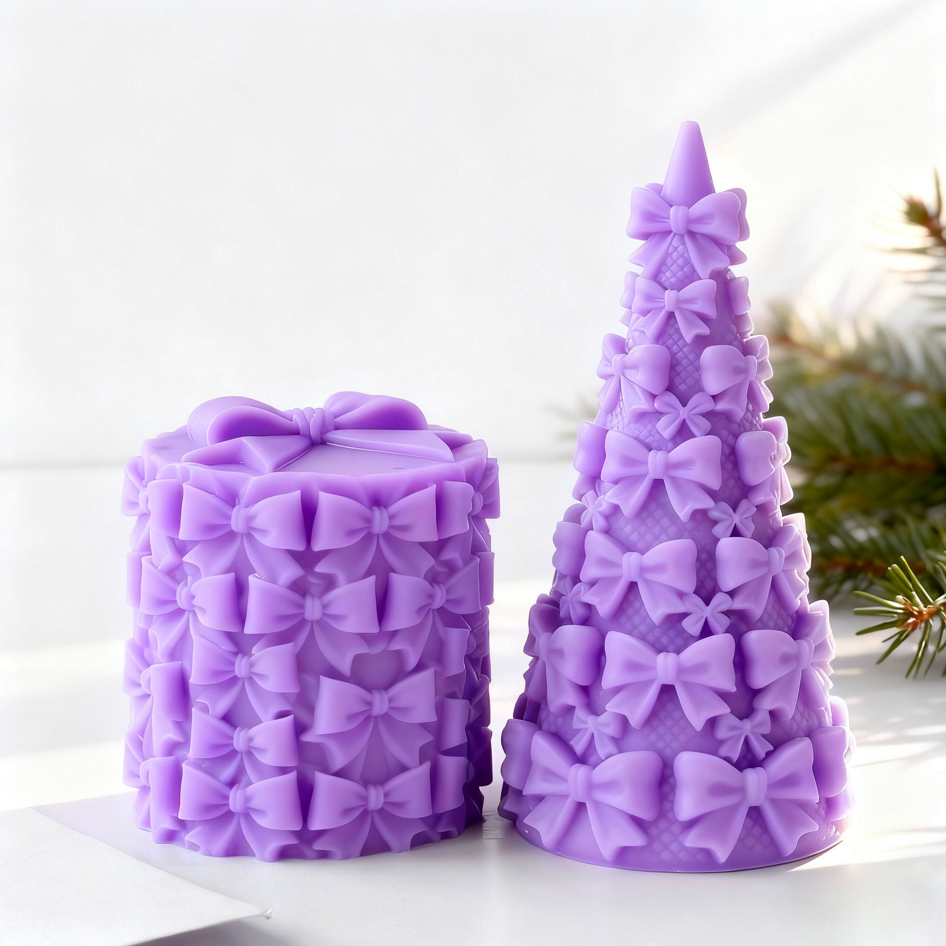 3D Bow Tie Christmas Tree Gift - Xmas Candle Making reseña y precio