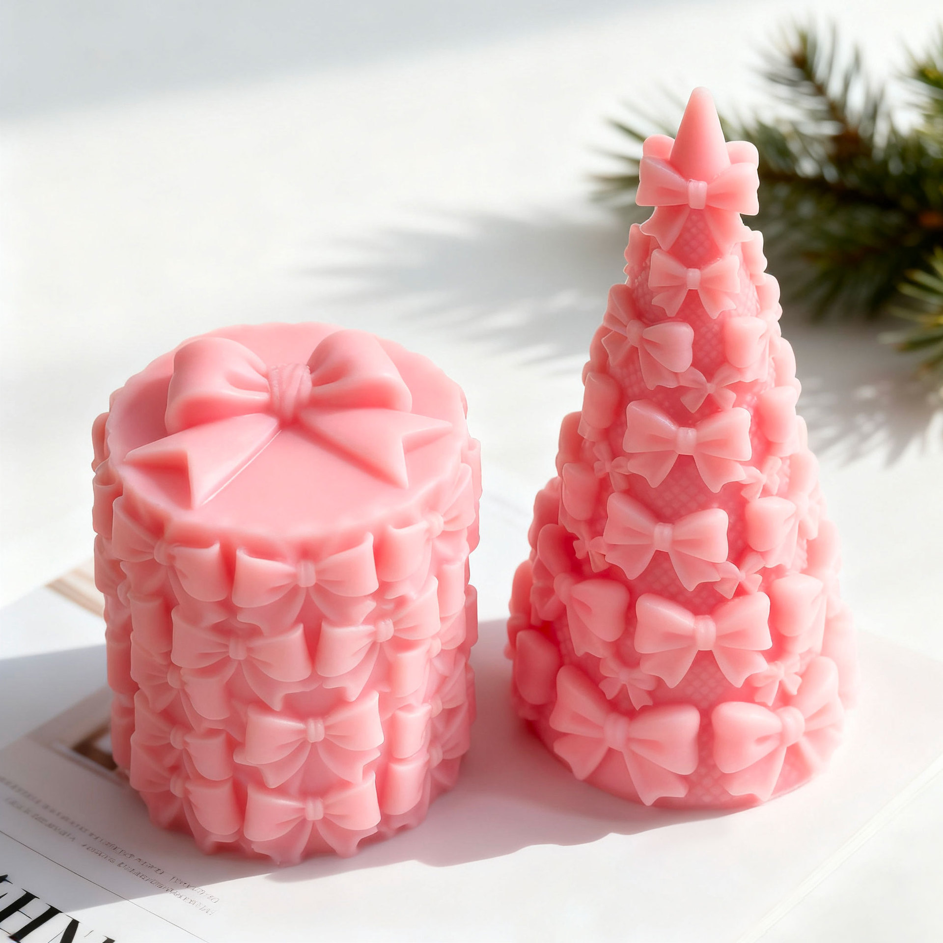 3D Bow Tie Christmas Tree Gift - Xmas Candle Making reseña y precio
