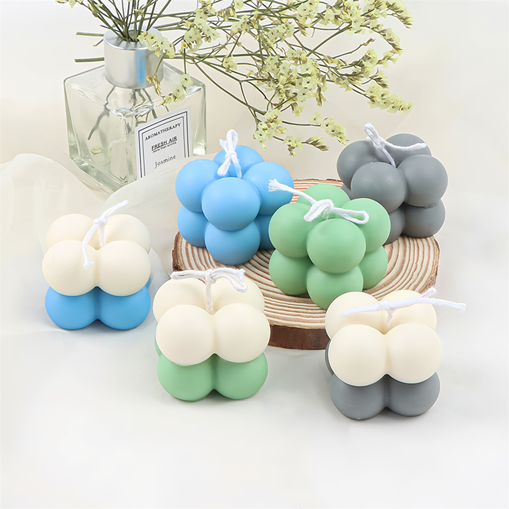 Christmas Holly Leaf Bubble Ca - Xmas Candle Making reseña y precio