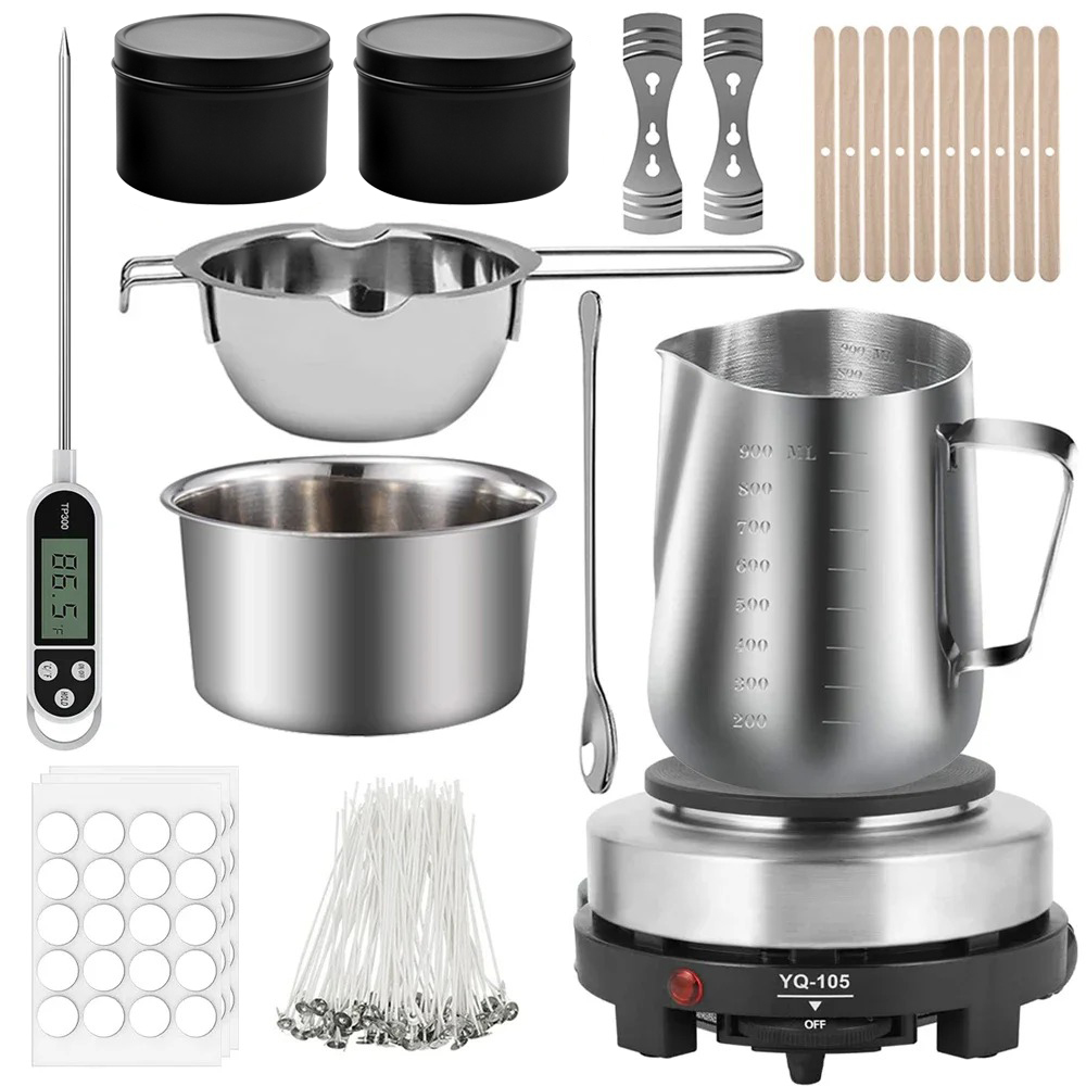 Glintmos DIY Candle Making Kit - Candle Making Activity reseña y precio