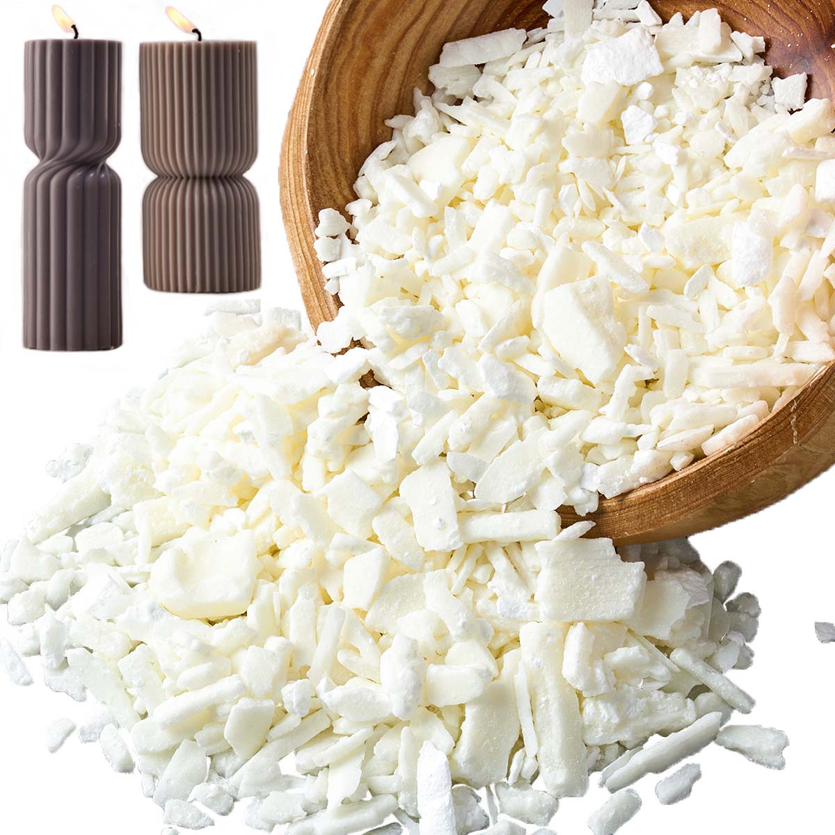 1 Pounds Pure White Soy Wax Fo - Candle Making Activity reseña y precio
