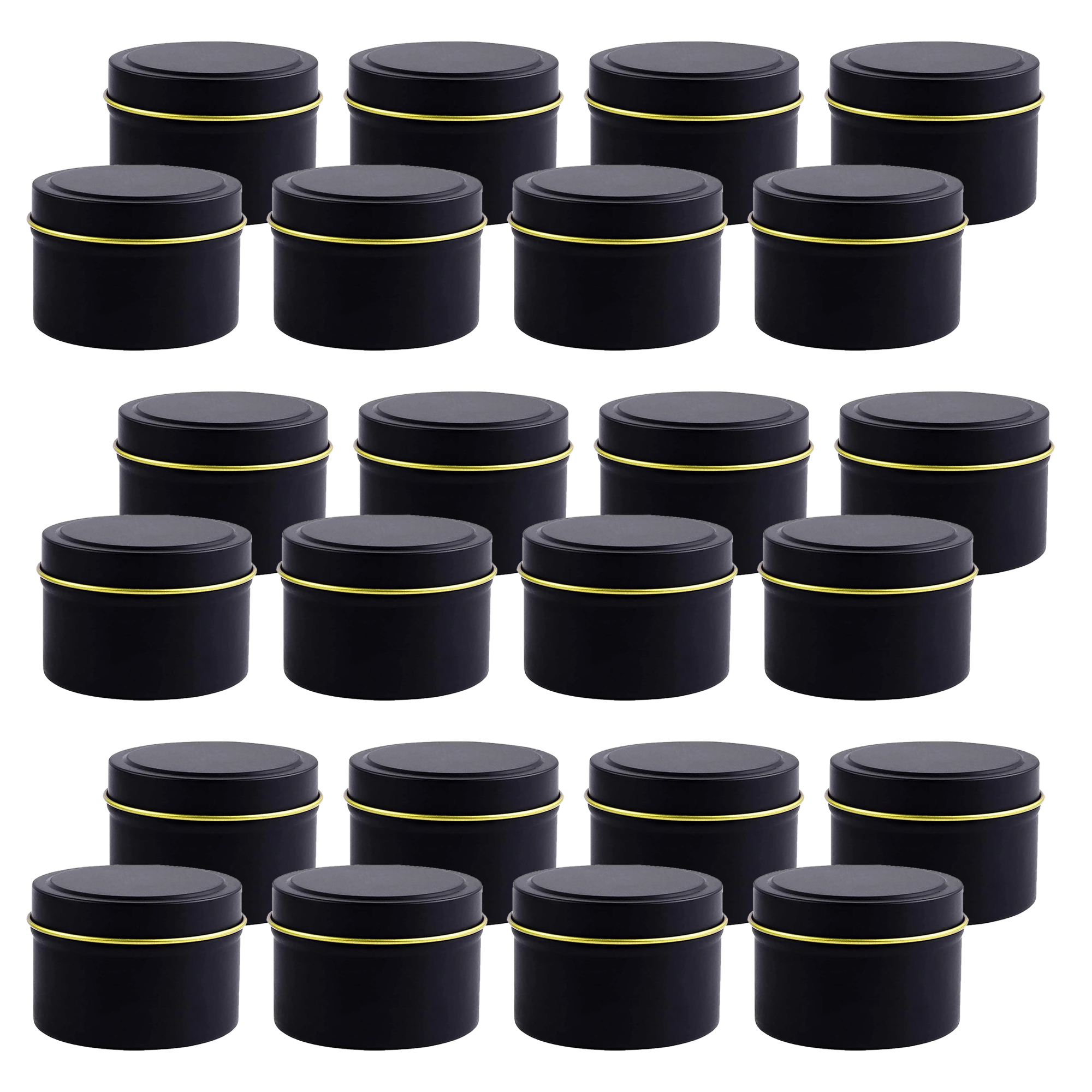 4oz/ 8oz Candle tins with lids - Candle Making Glass reseña y precio