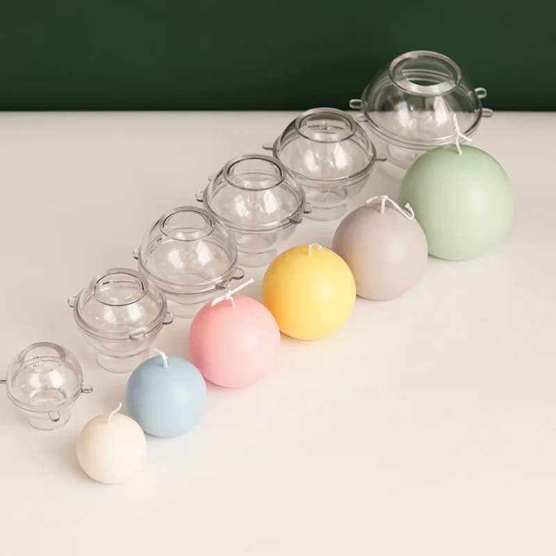 5-8cm Spherical Candle Plastic - Candle Making At Home reseña y precio