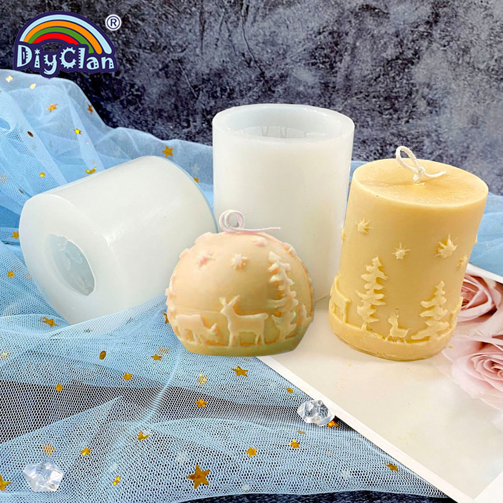 Christmas Candle Making Mold E - Xmas Candle Making reseña y precio