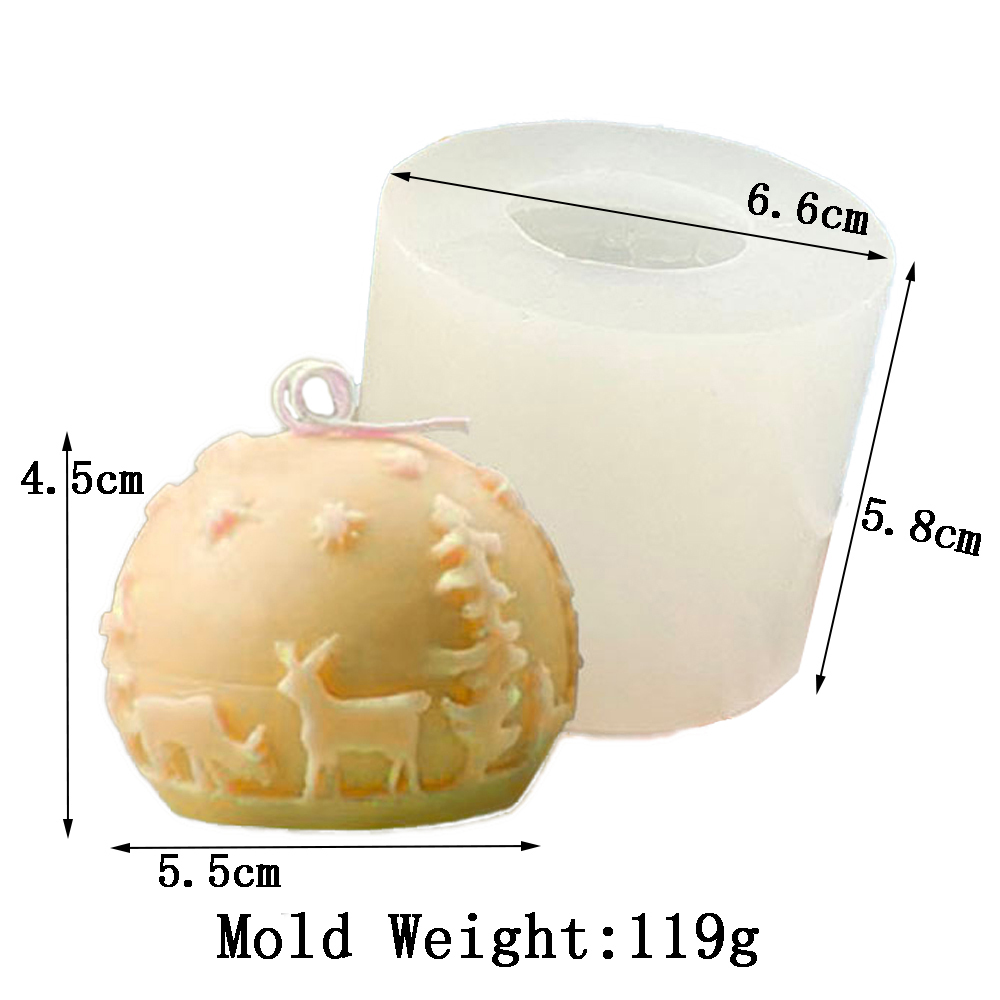 Christmas Candle Making Mold E - Xmas Candle Making reseña y precio