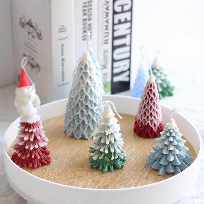 Christmas Silicone Mold DIY Ca - Xmas Candle Making reseña y precio