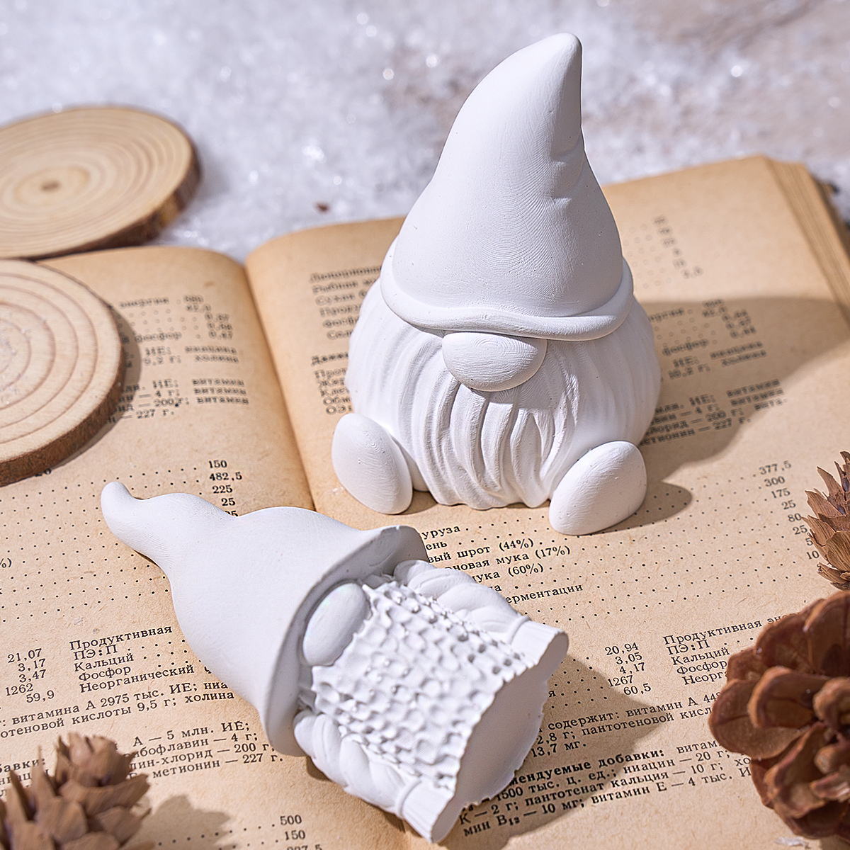 3D Santa Claus Candle Silicone - Xmas Candle Making reseña y precio