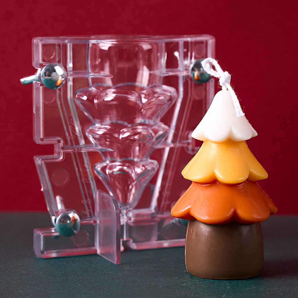 3D Christmas Tree Silicone Mol - Xmas Candle Making reseña y precio