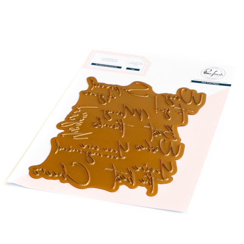 New Hot Foil Clear Stamps Meta - Candle Making Guide reseña y precio