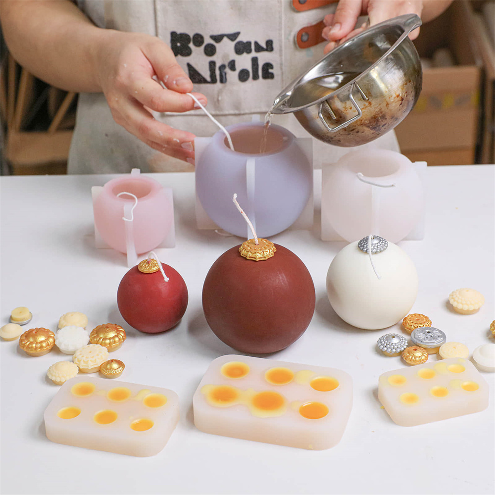 Nicole Christmas Bauble Candle - Xmas Candle Making reseña y precio