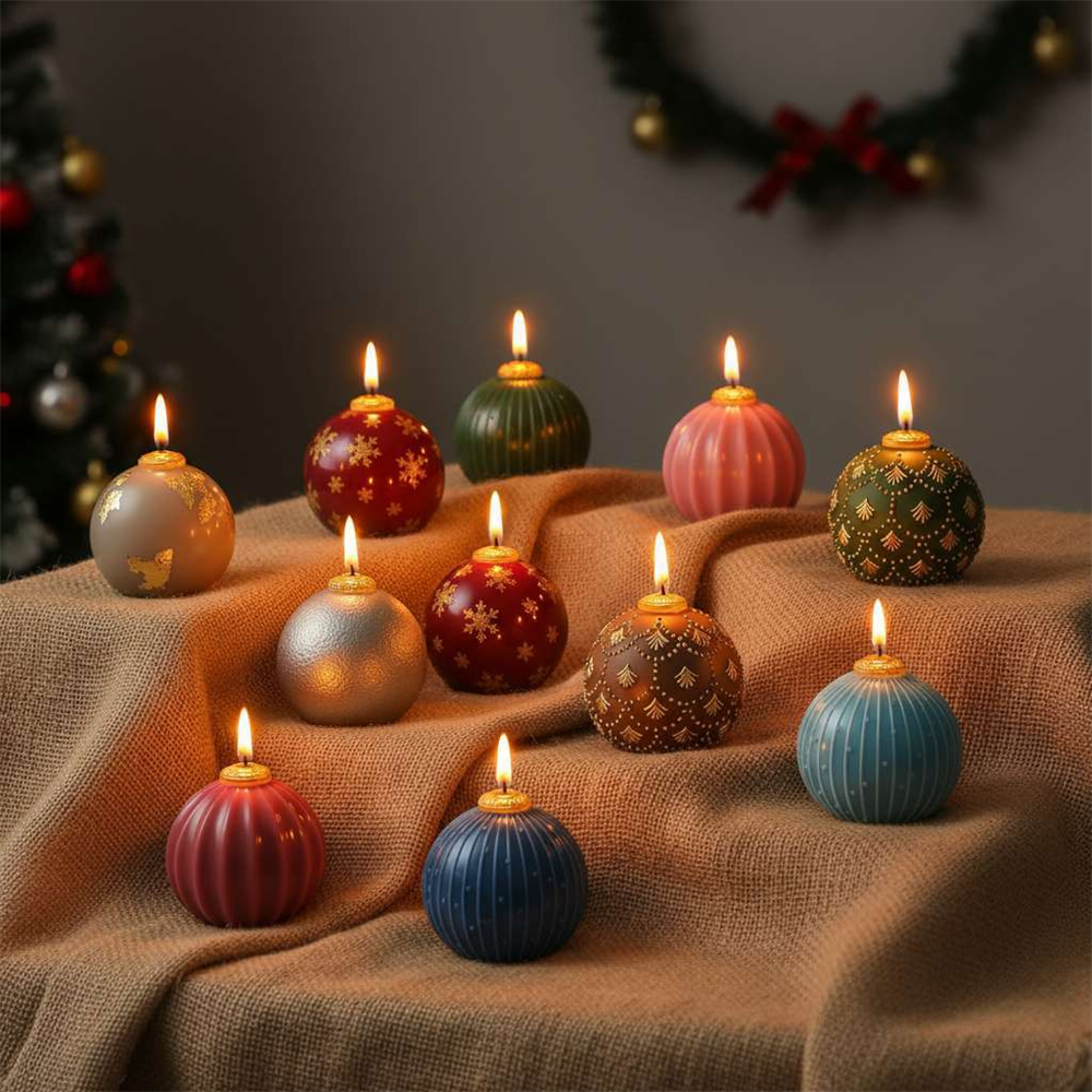 Nicole Christmas Bauble Candle - Xmas Candle Making reseña y precio