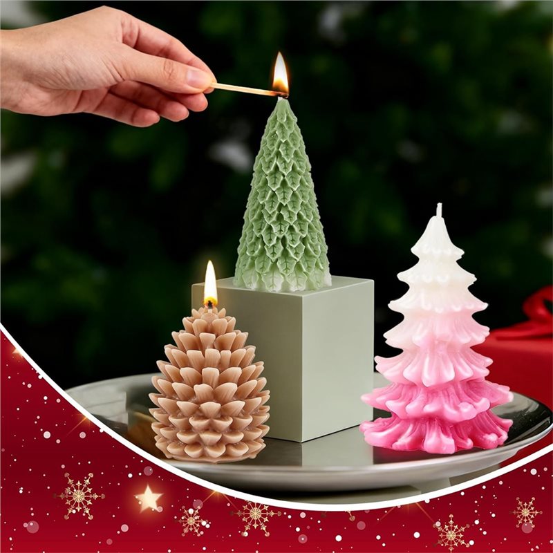 Christmas Silicone Molds Chris - Xmas Candle Making reseña y precio