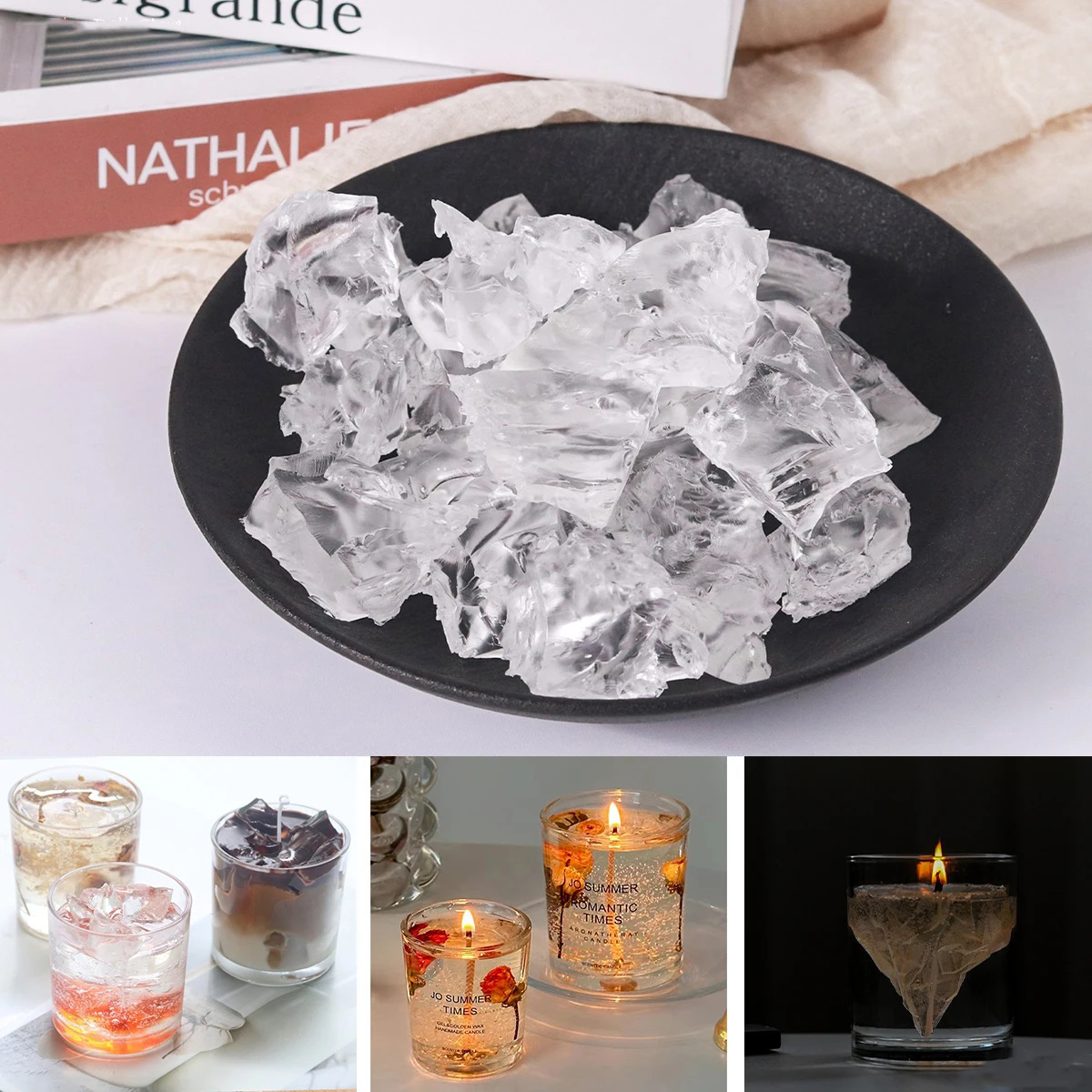 100G 7Colors Jelly Wax DIY Han - Candle Making Activity reseña y precio