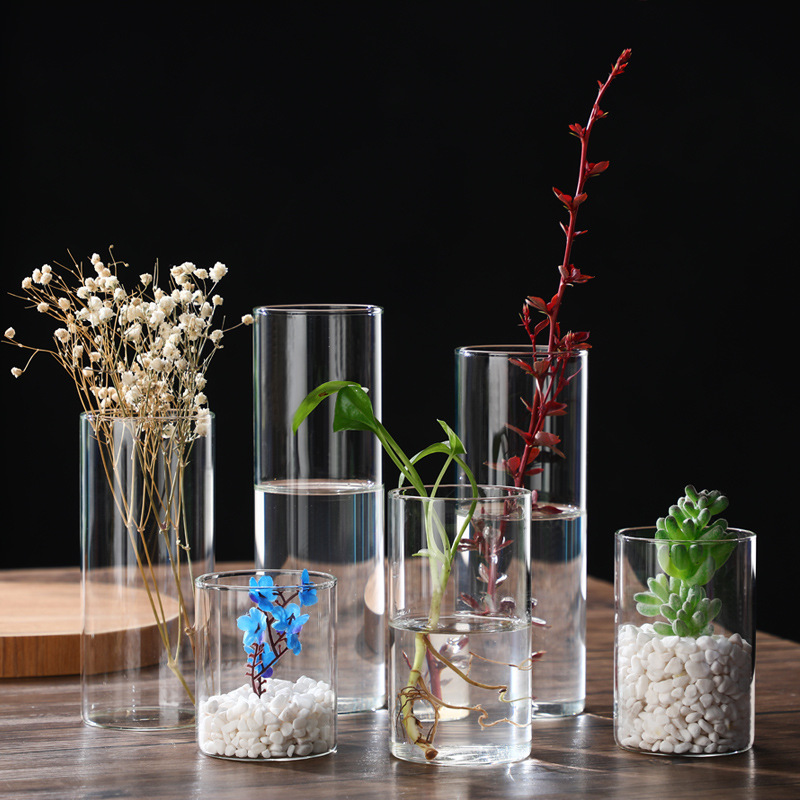 Glass Cylinder Vases Glass Hyd - Candle Making Glass reseña y precio