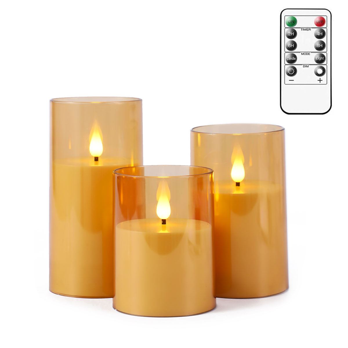 1 or 3 Pcs Grey/Gold Acrylic F - Candle Making Glass reseña y precio