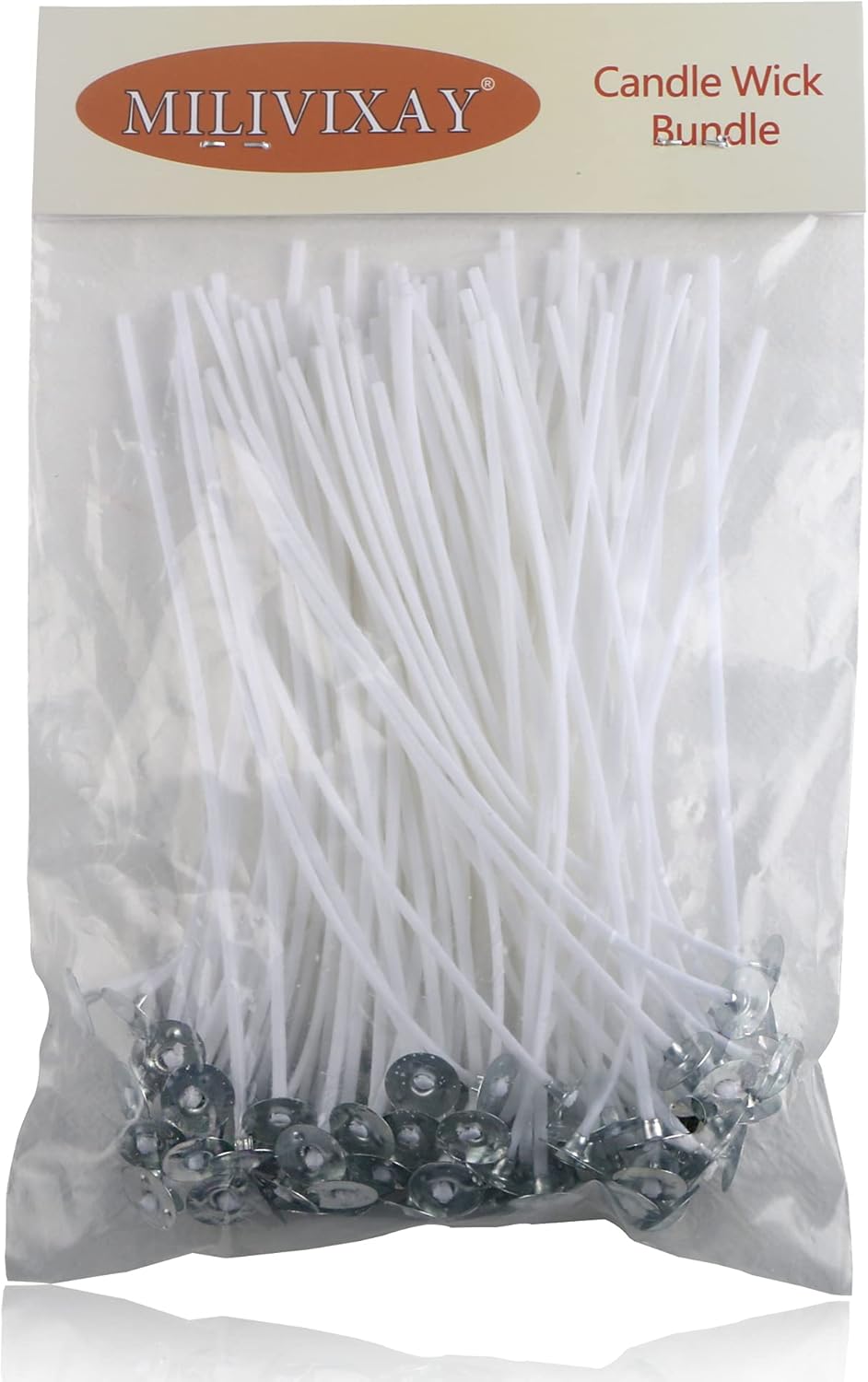 100 Piece 6 inch Pre-Waxed Can - Candle Making Glass reseña y precio