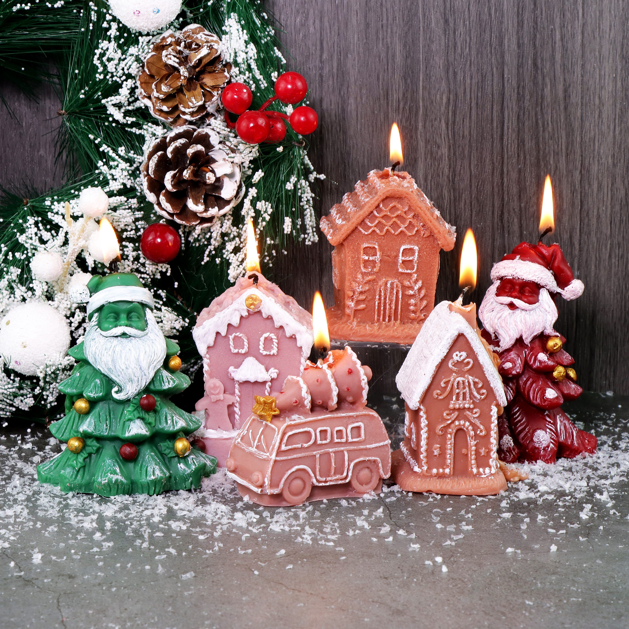 Christmas Dwarf Santa Mould Xm - Xmas Candle Making reseña y precio