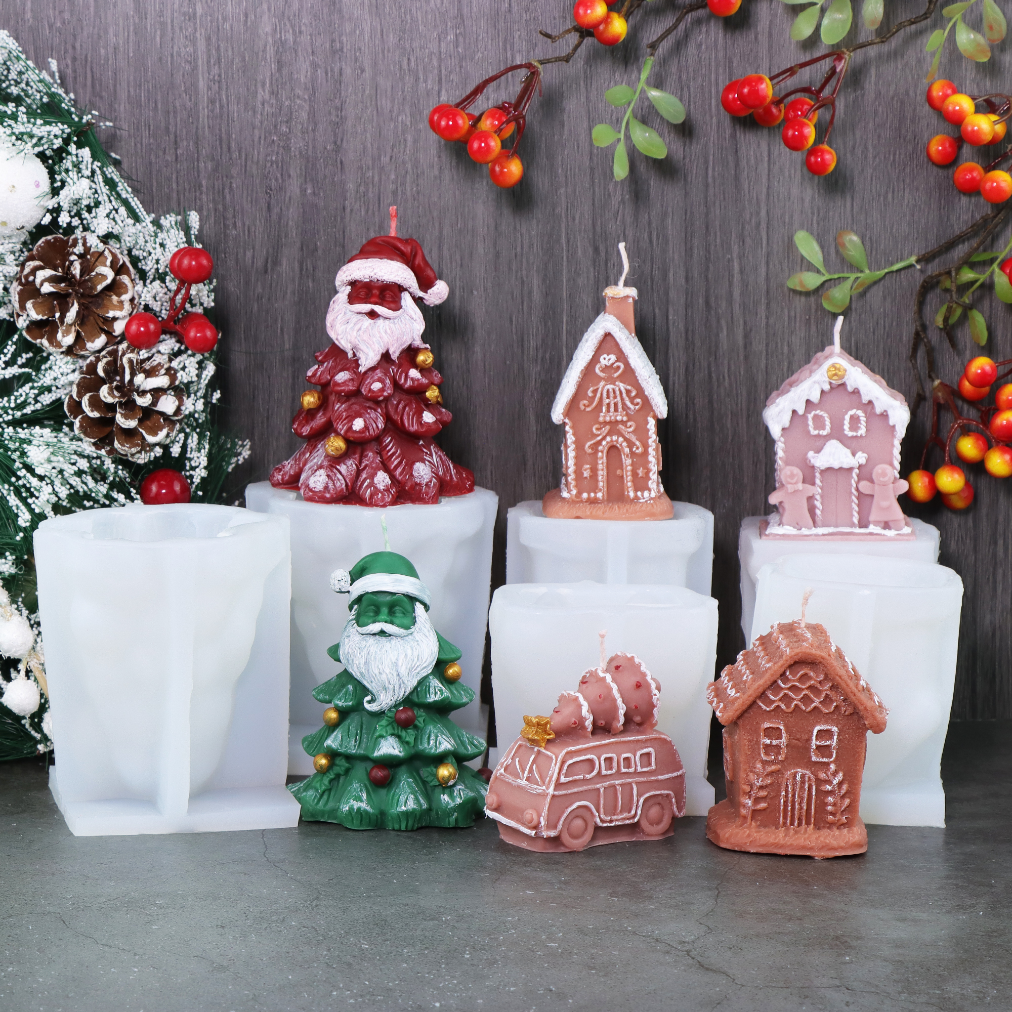 Christmas Dwarf Santa Mould Xm - Xmas Candle Making reseña y precio