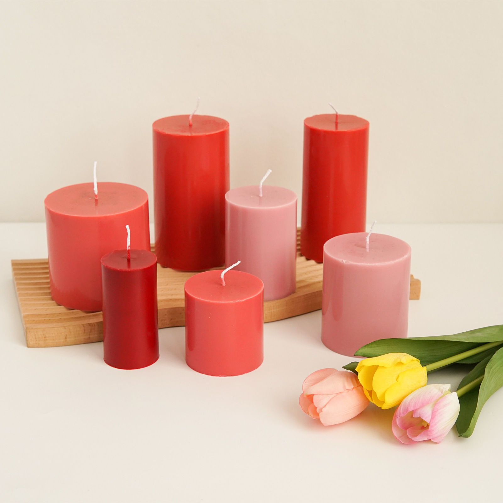 Various 3D Cylindrical Candle  - Candle Making At Home reseña y precio