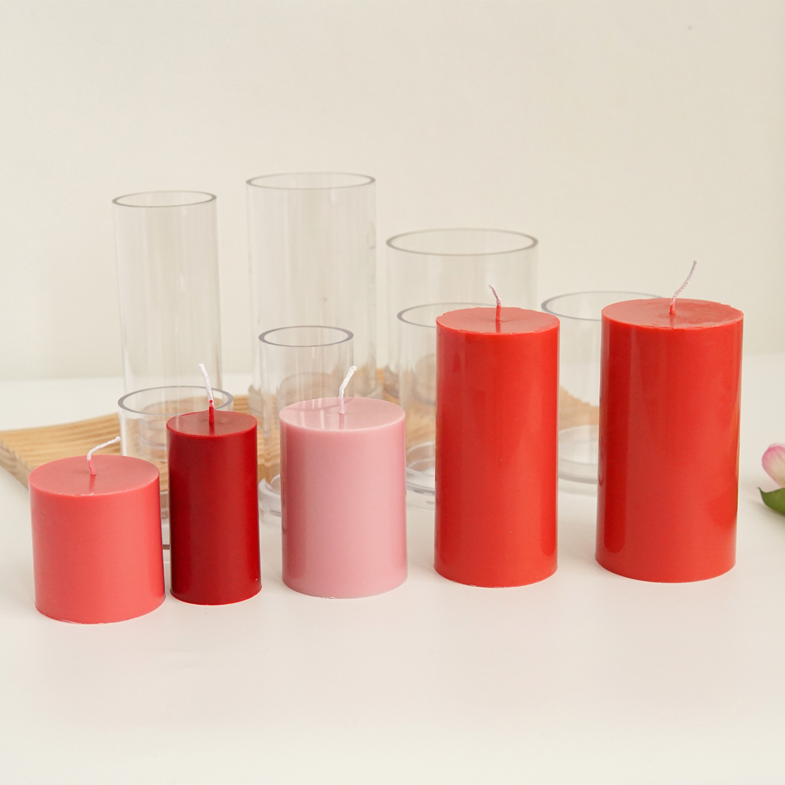 Various 3D Cylindrical Candle  - Candle Making At Home reseña y precio