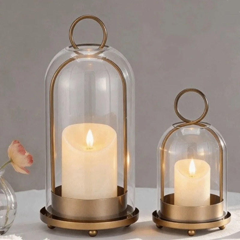 Vintage Brass Metal Candle Hol - Candle Making Glass reseña y precio