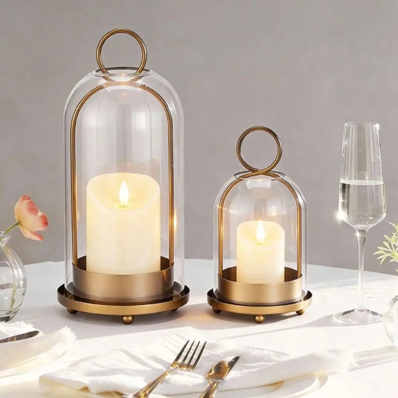 Vintage Brass Metal Candle Hol - Candle Making Glass reseña y precio