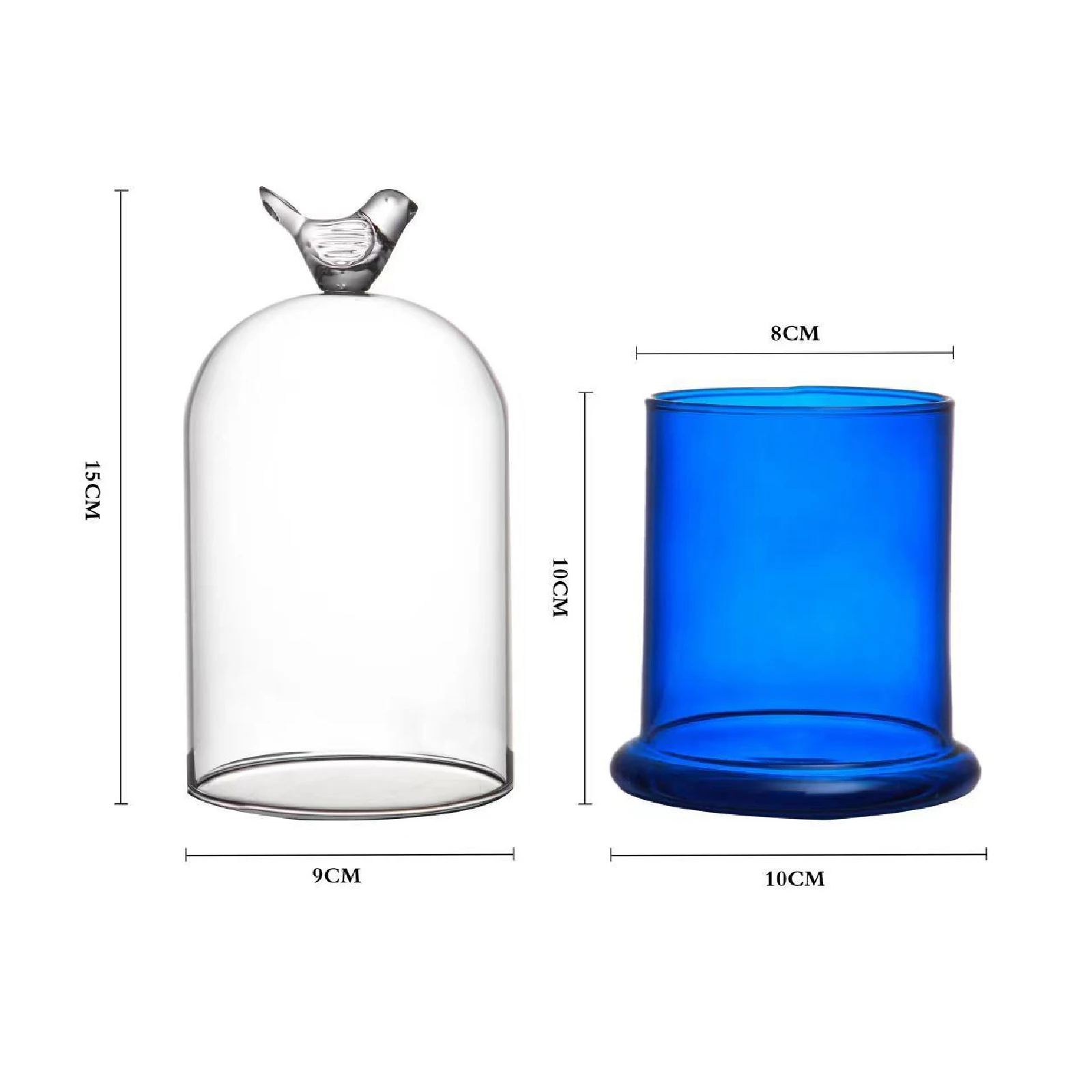 Glass Candle Cup Ornaments Ess - Candle Making Glass reseña y precio