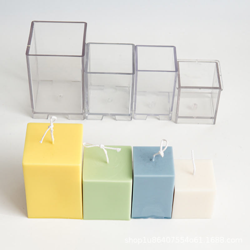 3D Square Rectangle Column Can - Candle Making At Home reseña y precio