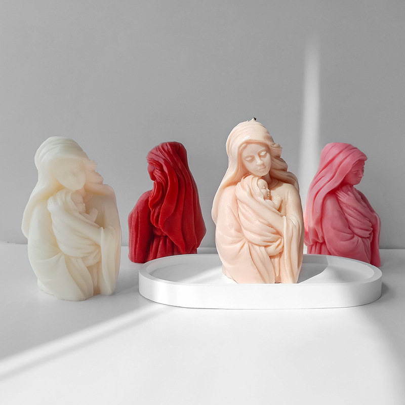 Madonna Hold Baby Silicone Can - Candle Making At Home reseña y precio
