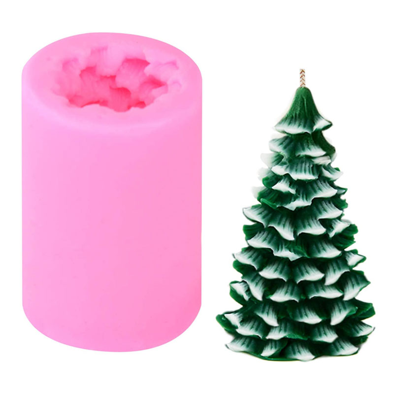 3D Christmas Tree Candle Mold  - Xmas Candle Making reseña y precio