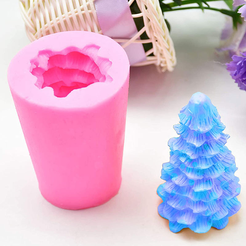 3D Christmas Tree Candle Mold  - Xmas Candle Making reseña y precio