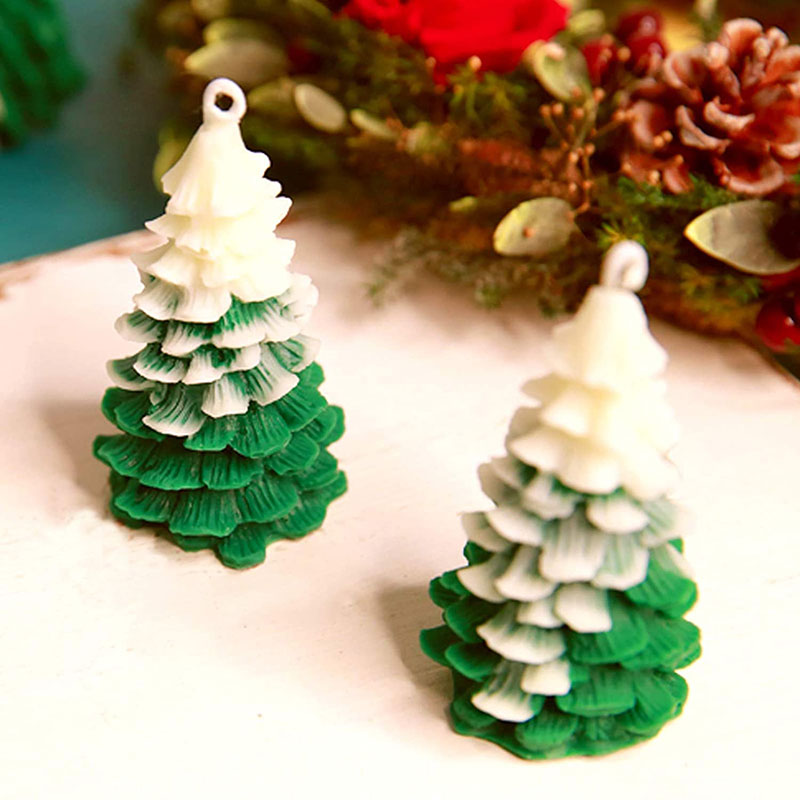 3D Christmas Tree Candle Mold  - Xmas Candle Making reseña y precio