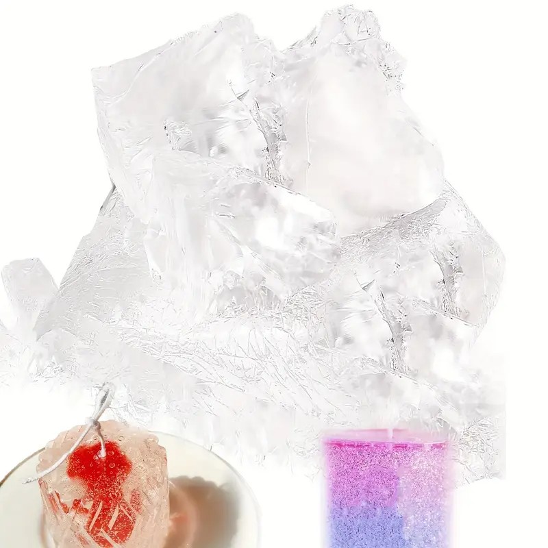 Transparent Crystal Wax, Jelly - Candle Making Activity reseña y precio